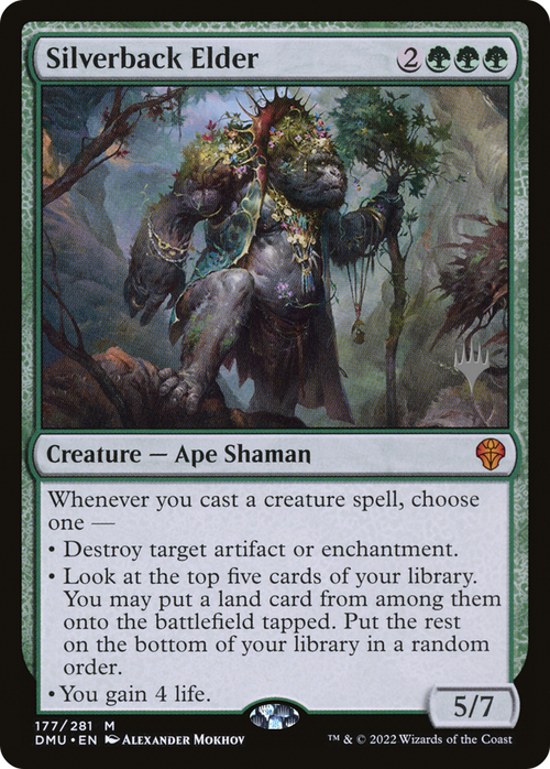 Silverback Elder (PPDMU-177) - Dominaria United Promos