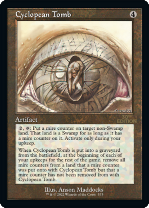 Cyclopean Tomb (Retro Frame) (30A-533) - 30th Anniversary Edition