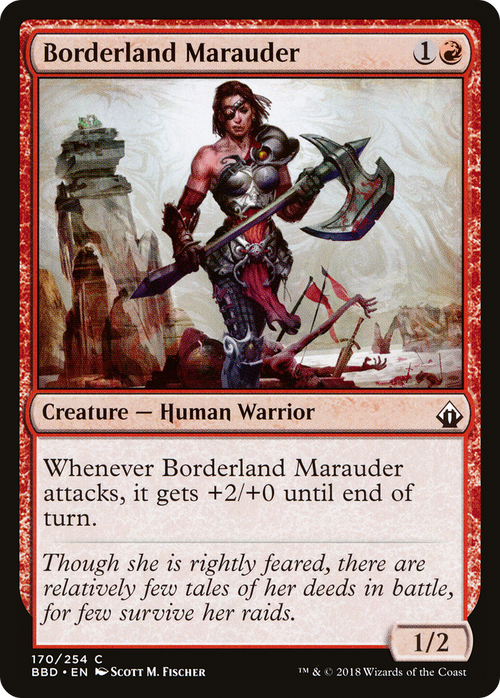 Borderland Marauder (BBD-170) - Battlebond
