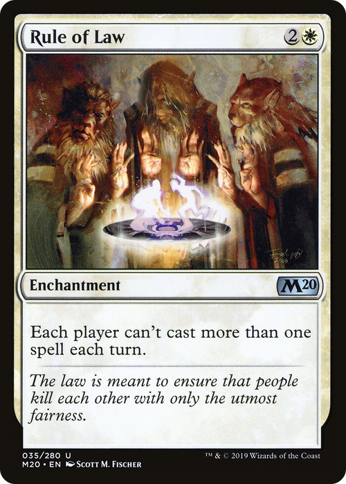 Rule of Law (M20-035) - Core Set 2020