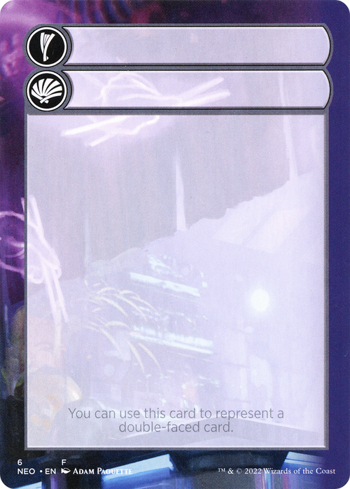 Double-Faced Substitute Card (SNEO-006) - Kamigawa: Neon Dynasty Substitute Cards (Borderless)