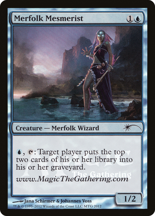 Merfolk Mesmerist (MEDIA-004) - URL/Convention Promos Foil