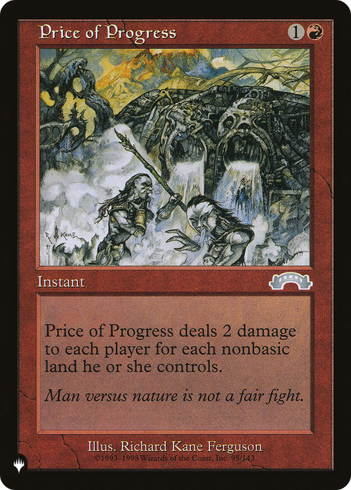 Price of Progress (EXO) (LIST-95/143) - The List