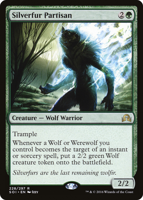Silverfur Partisan (SOI-228) - Shadows over Innistrad Foil