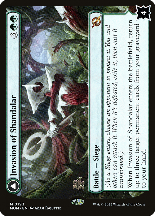 Invasion of Shandalar (PRE-193) - March of the Machine Promos Foil
