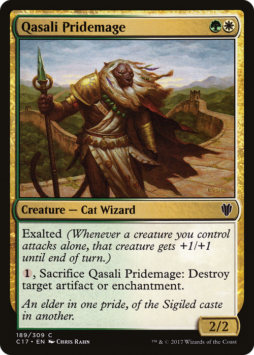 Qasali Pridemage (C17-189) - Commander 2017