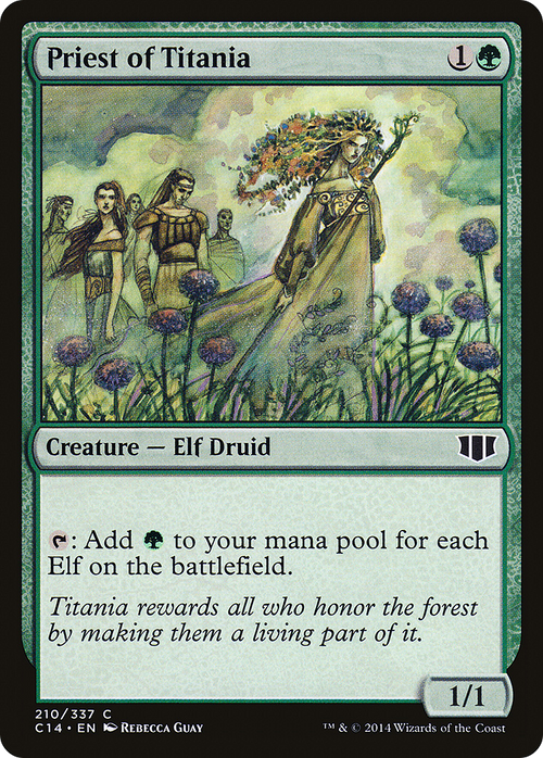 Priest of Titania (C14-210) - Commander 2014