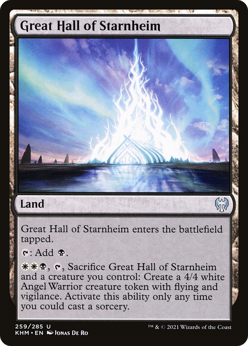 Great Hall of Starnheim (KHM-259) - Kaldheim Foil