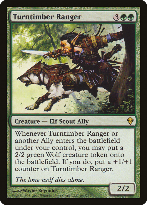 Turntimber Ranger (ZEN-191) - Zendikar