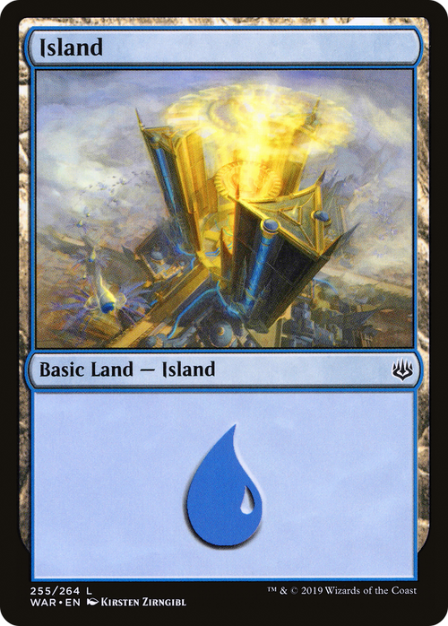Island (255) (WAR-255) - War of the Spark