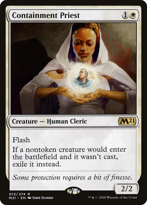 Containment Priest (M21-013) - Core Set 2021
