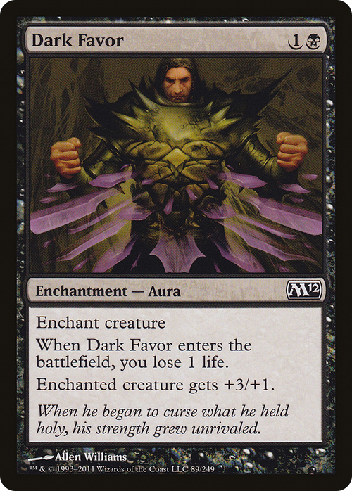 Dark Favor (M12-089) - Magic 2012