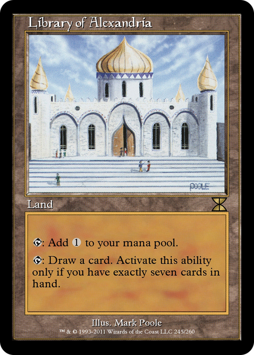 Library of Alexandria (ME4-245) - Masters Edition IV