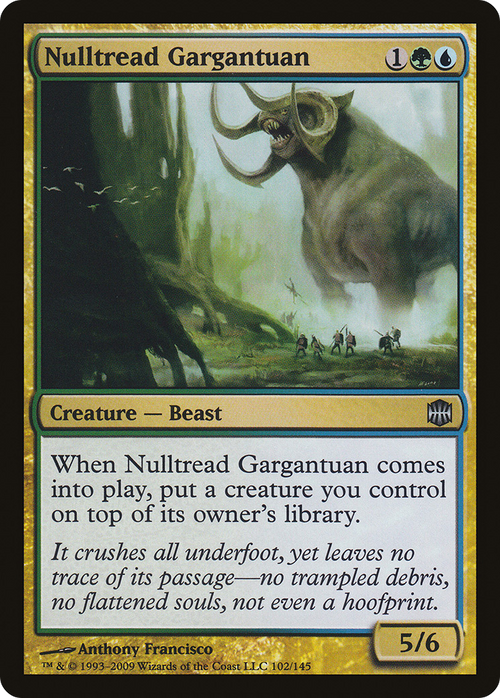Nulltread Gargantuan (ARB-102) - Alara Reborn