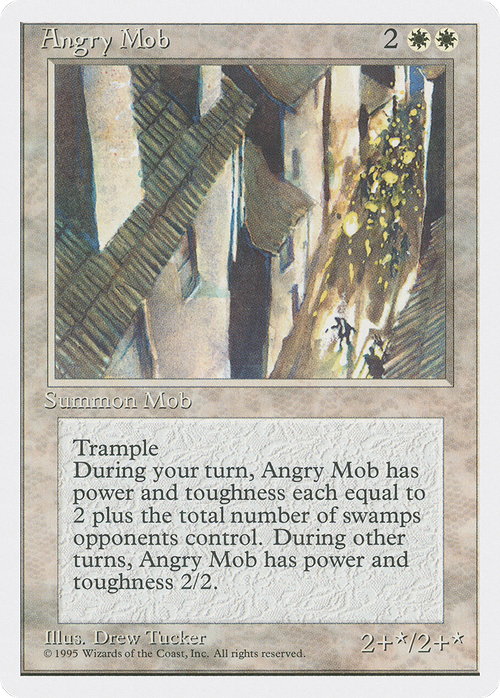 Angry Mob (4ED-) - Fourth Edition
