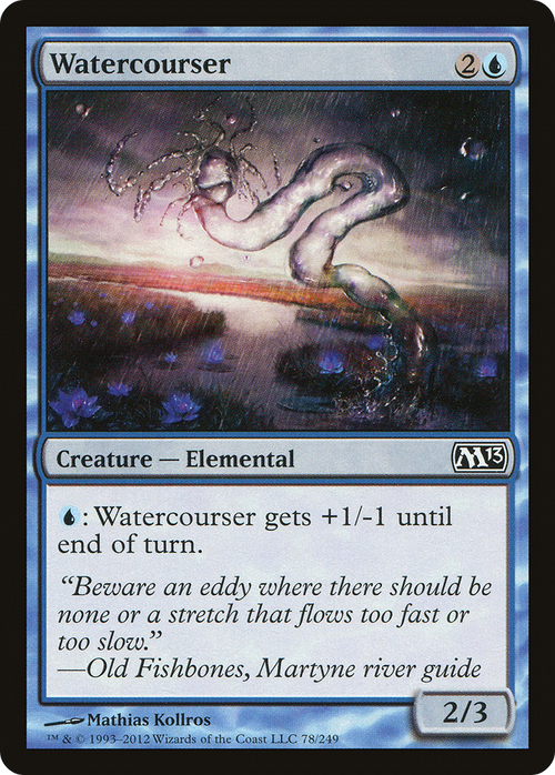 Watercourser (M13-078) - Magic 2013 Foil