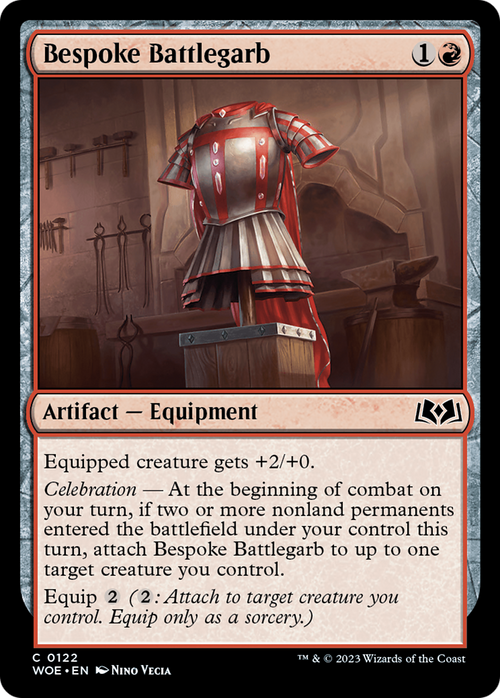 Bespoke Battlegarb (WOE-122) - Wilds of Eldraine Foil