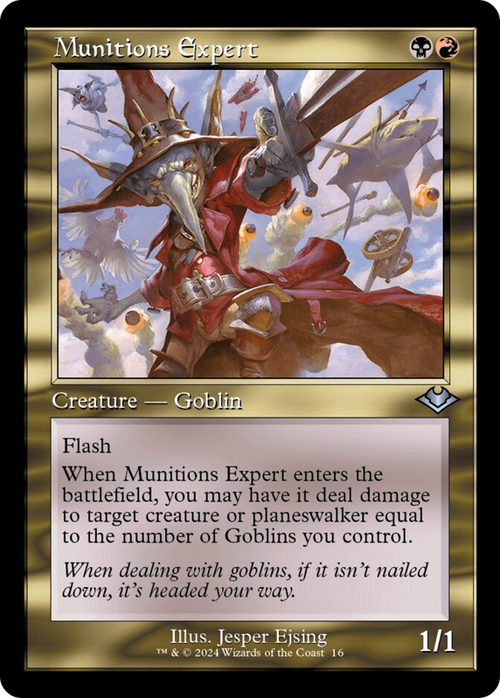 Munitions Expert (Retro Frame) (MH1-016) - Modern Horizons 1 Timeshifts Foil