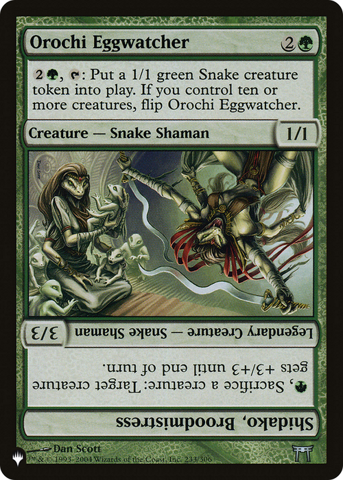 Orochi Eggwatcher // Shidako, Broodmistress (LIST-CHK-233) - The List