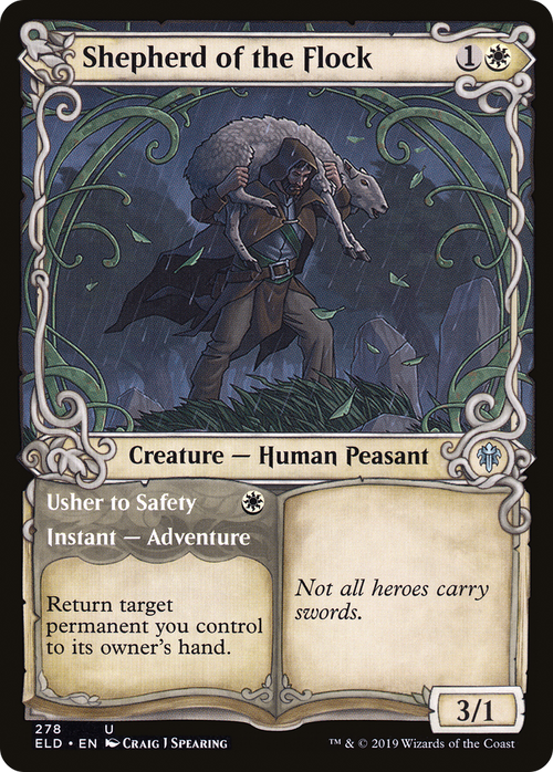Shepherd of the Flock (Showcase) (ELD-278) - Throne of Eldraine: (Showcase)