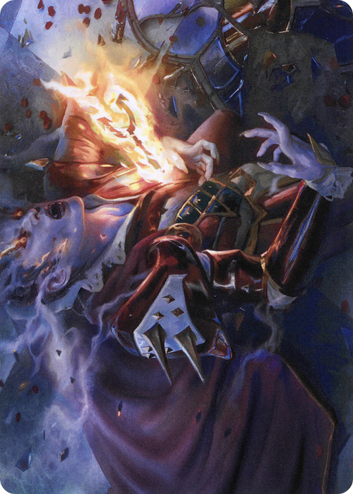 Flame-Blessed Bolt // Flame-Blessed Bolt (AVOW-044) - Crimson Vow Art Series (Borderless)