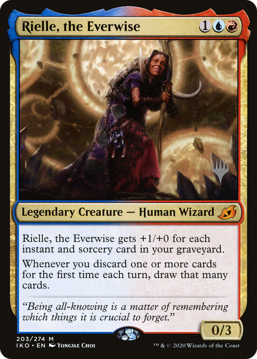 Rielle, the Everwise (PPIKO-203P) - Ikoria: Lair of Behemoths Promos Foil