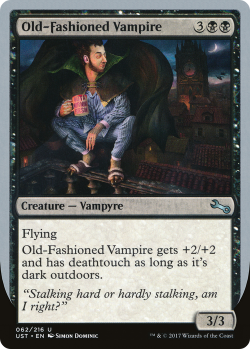 Old-Fashioned Vampire (UST-062) - Unstable Foil
