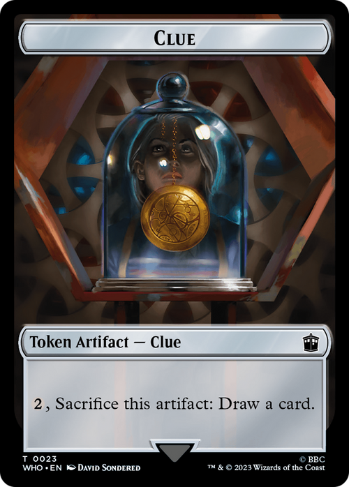 Clue (TWHO-023) - Doctor Who Tokens