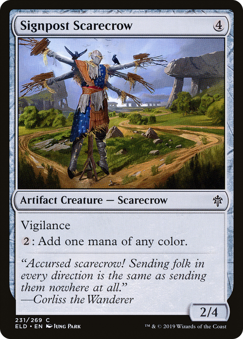 Signpost Scarecrow (ELD-231) - Throne of Eldraine