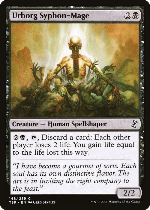 Urborg Syphon-Mage (TSR-148) - Time Spiral Remastered Foil
