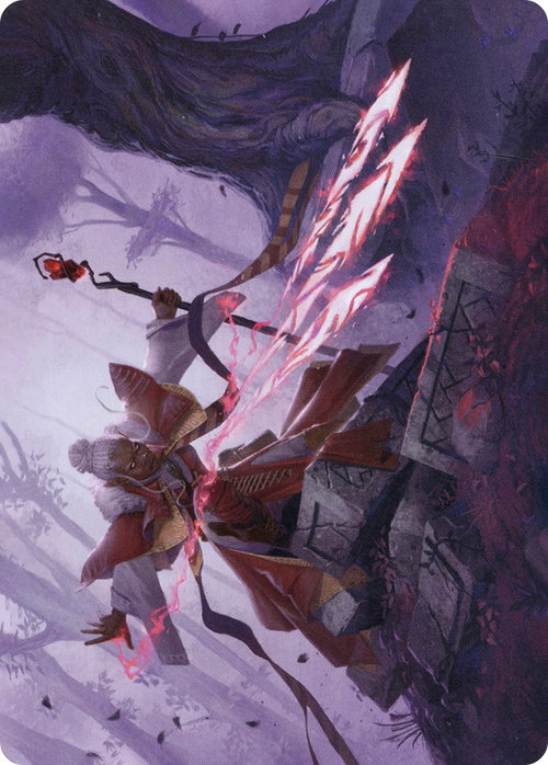 Magic Missile // Magic Missile (AAFR-048) - Adventures in the Forgotten Realms Art Series (Borderless)