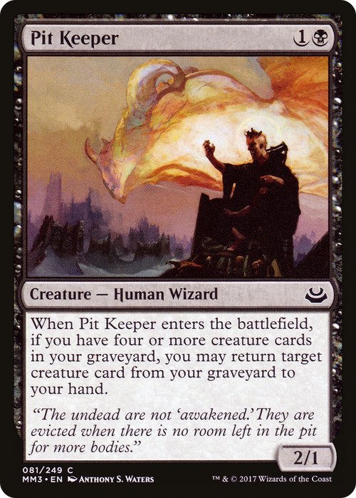Pit Keeper (MM3-081) - Modern Masters 2017