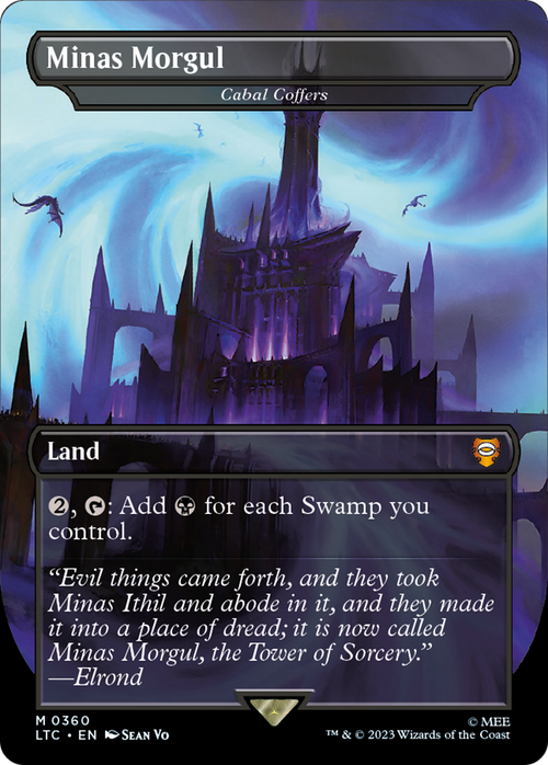 Minas Morgul - Cabal Coffers (LTC-360) - Tales of Middle-earth Commander / Minas Morgul (Borderless) Foil