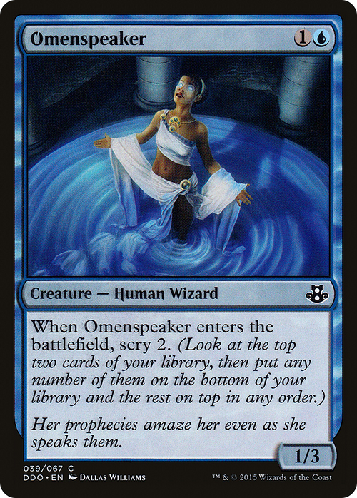 Omenspeaker (DDO-039) - Duel Decks: Elspeth vs. Kiora