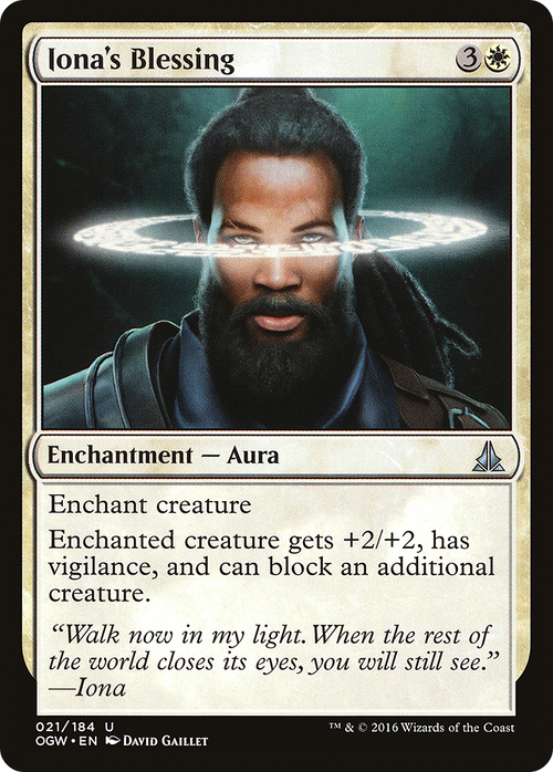 Iona's Blessing (OGW-021) - Oath of the Gatewatch Foil