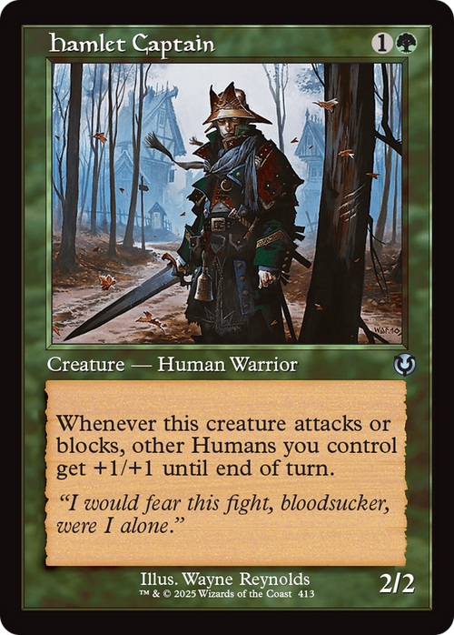 Hamlet Captain (Retro Frame) (INR-413) - Innistrad Remastered