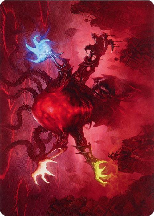 Omnath, Locus of All // Omnath, Locus of All (AMOM-051) - March of the Machine Art Series (Borderless)