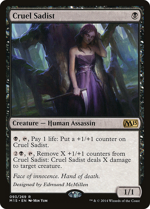 Cruel Sadist (M15-093) - Magic 2015 Foil