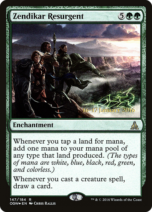 Zendikar Resurgent (PRE-147S) - Oath of the Gatewatch Promos Foil