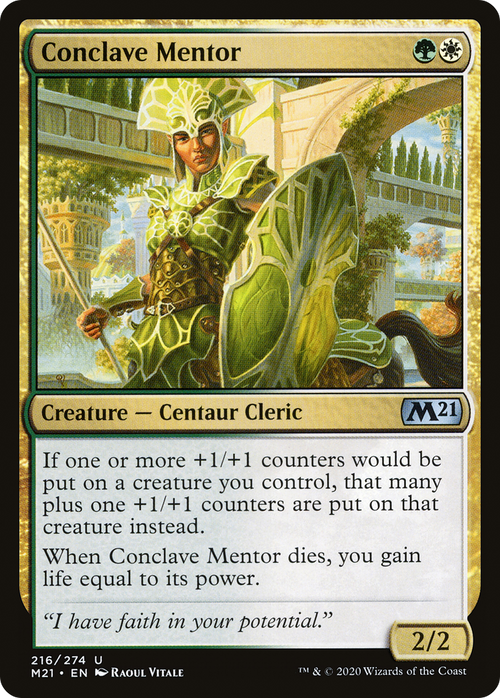 Conclave Mentor (M21-216) - Core Set 2021