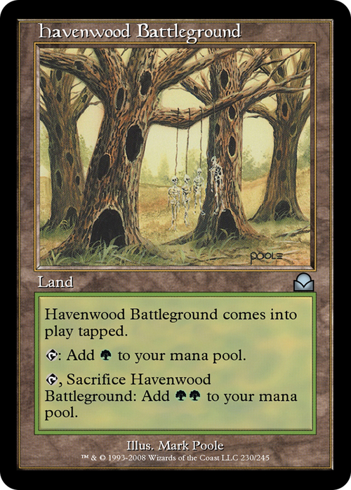 Havenwood Battleground (ME2-230) - Masters Edition II Foil