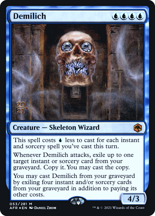 Demilich (PRE-53S) - Adventures in the Forgotten Realms Promos Foil