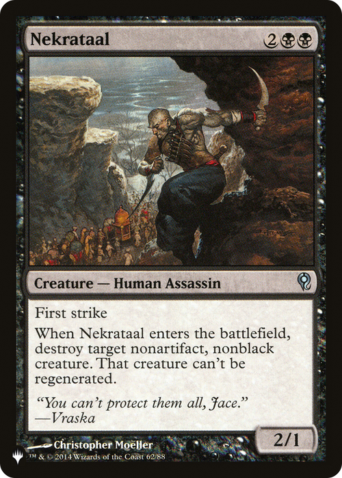 Nekrataal (LIST-DDM-62) - The List