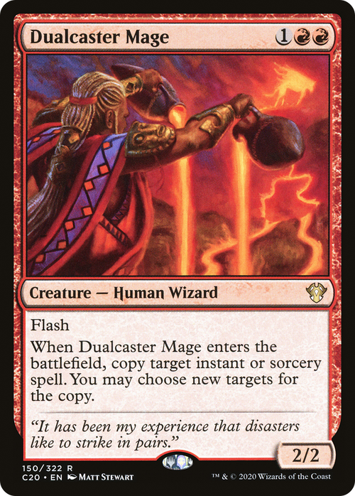 Dualcaster Mage (C20-150) - Commander 2020