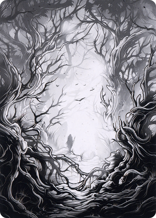 Forest // Forest (AMID-081) - Midnight Hunt Art Series (Borderless)