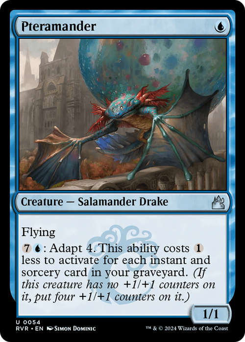 Pteramander (RVR-054) - Ravnica Remastered