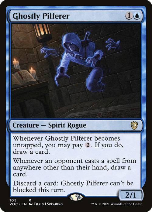 Ghostly Pilferer (VOC-105) - Crimson Vow Commander