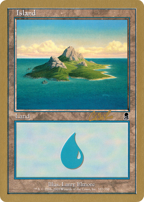 Island (337) - 2002 Carlos Romao (ODY) (WCD-) - World Championship Decks 2002