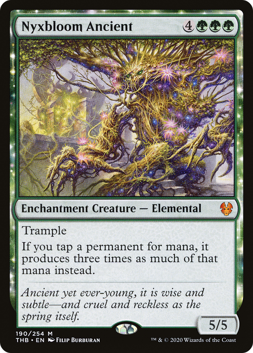 Nyxbloom Ancient (THB-190) - Theros Beyond Death: (enchantment) Foil
