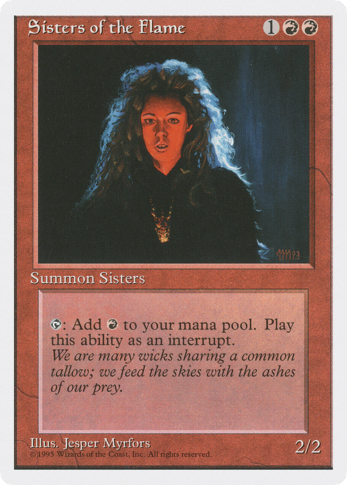 Sisters of the Flame (4ED-) - Fourth Edition
